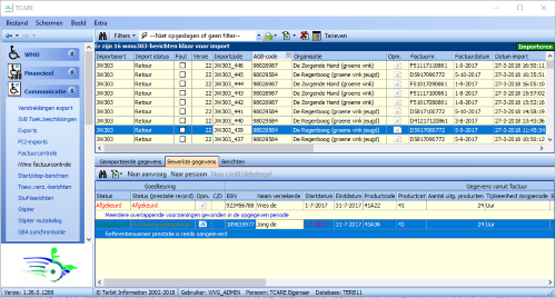 TCare factuurcontrole